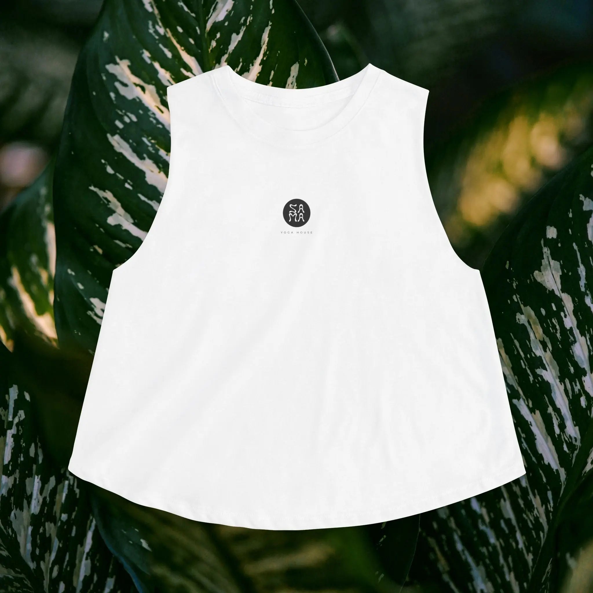 Sama Yoga House Crop Top Tank Printify