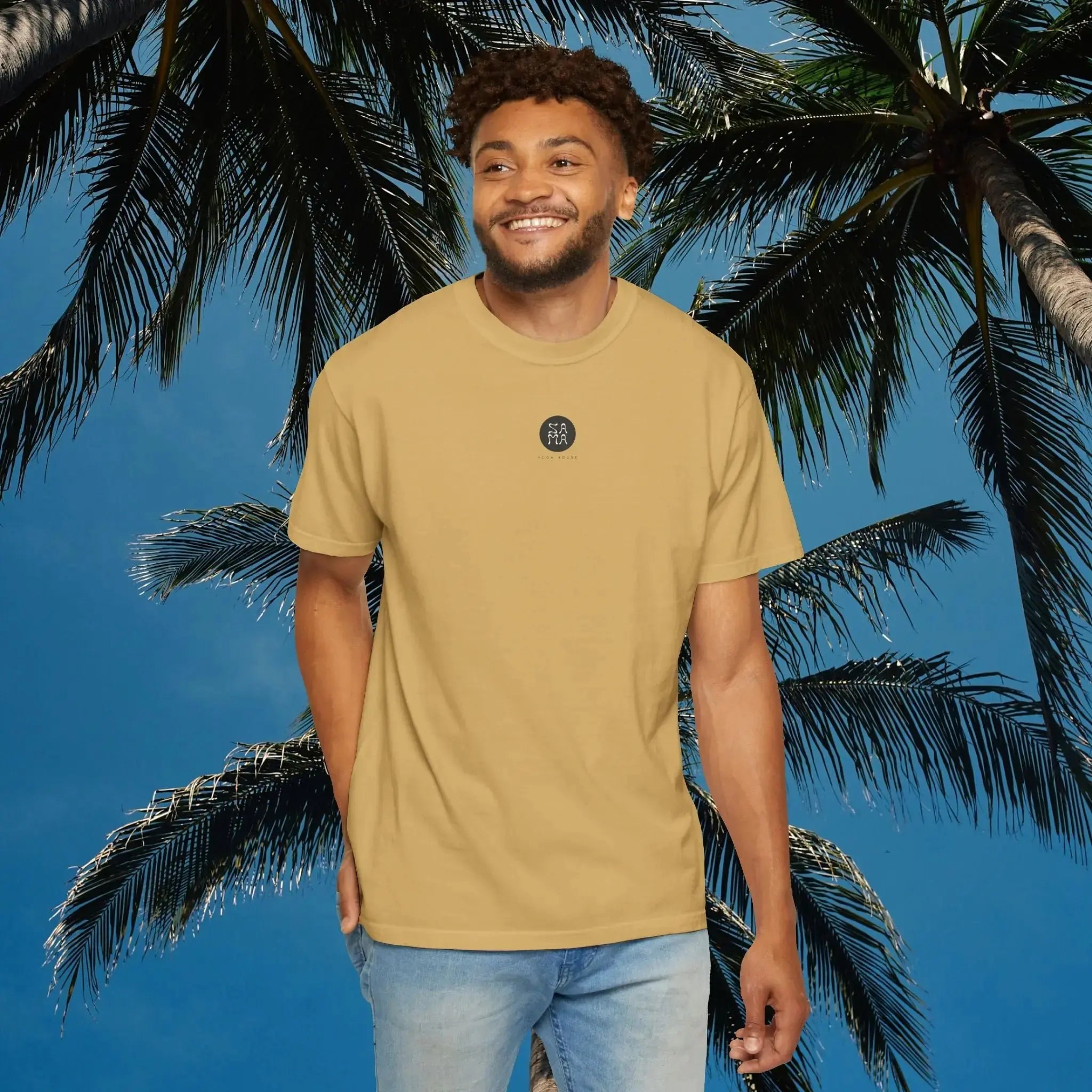 Sama Yoga House - Connected Through Practice T shirt - Sama Yoga House