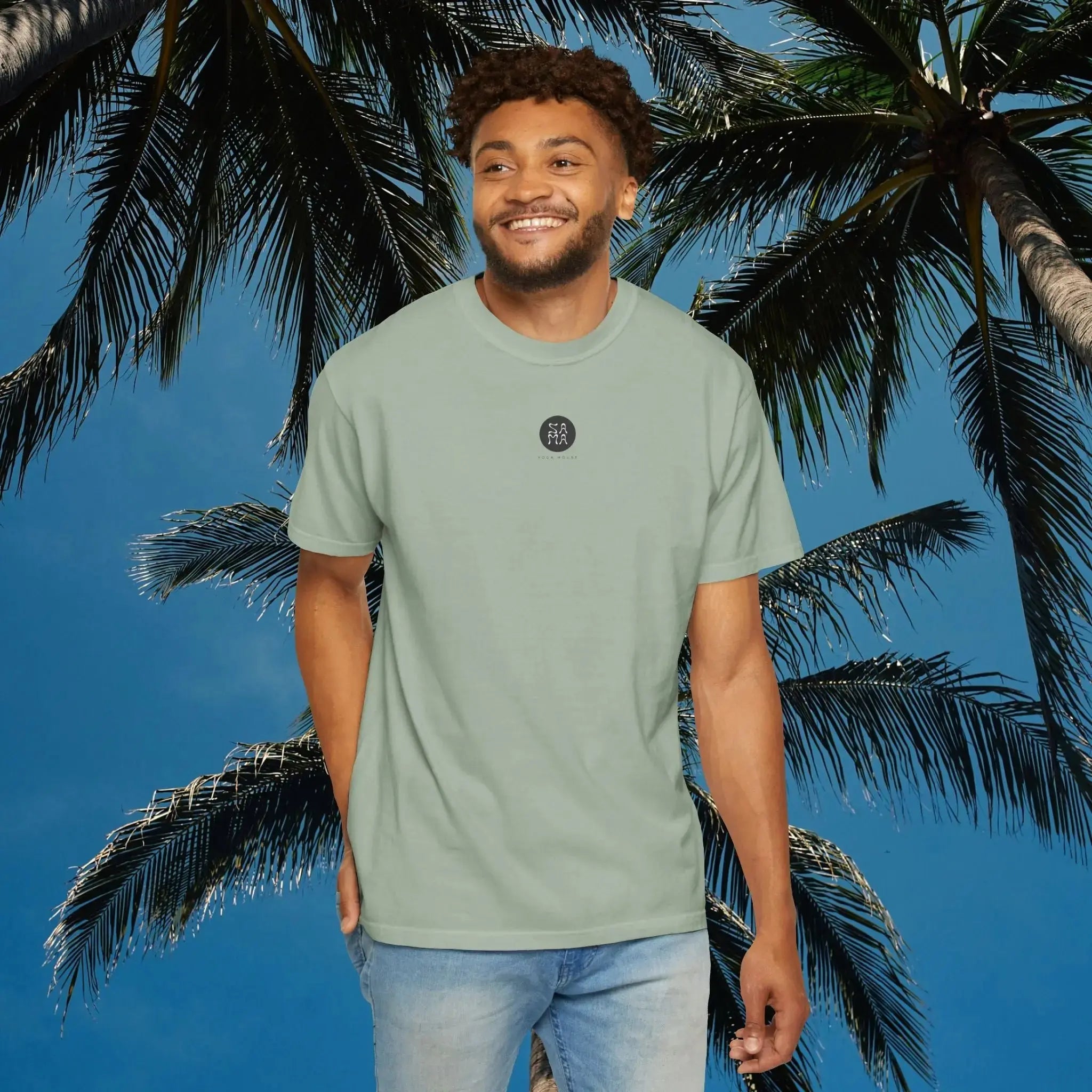 Sama Yoga House - Connected Through Practice T shirt - Sama Yoga House
