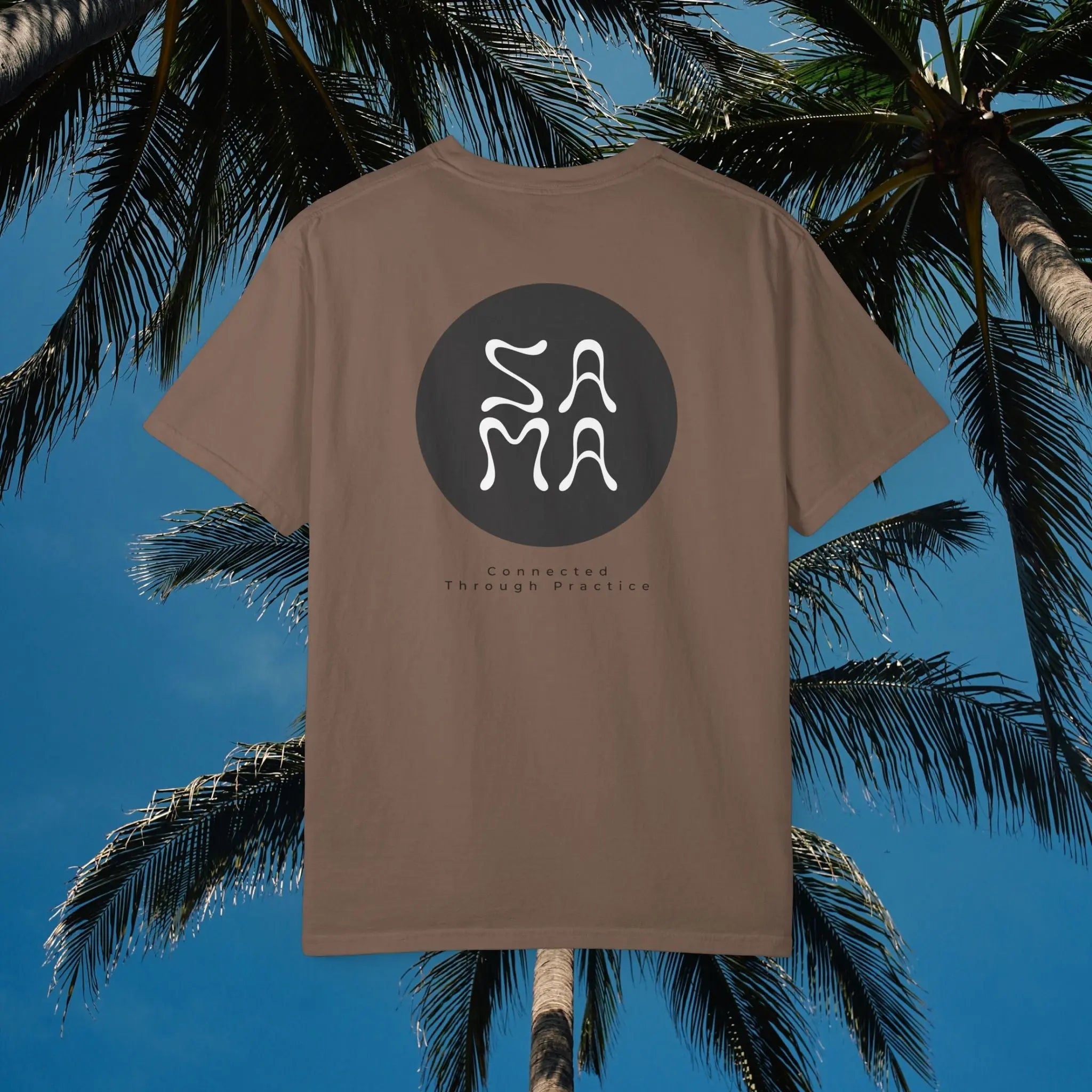 Sama Yoga House - Connected Through Practice T shirt - Sama Yoga House