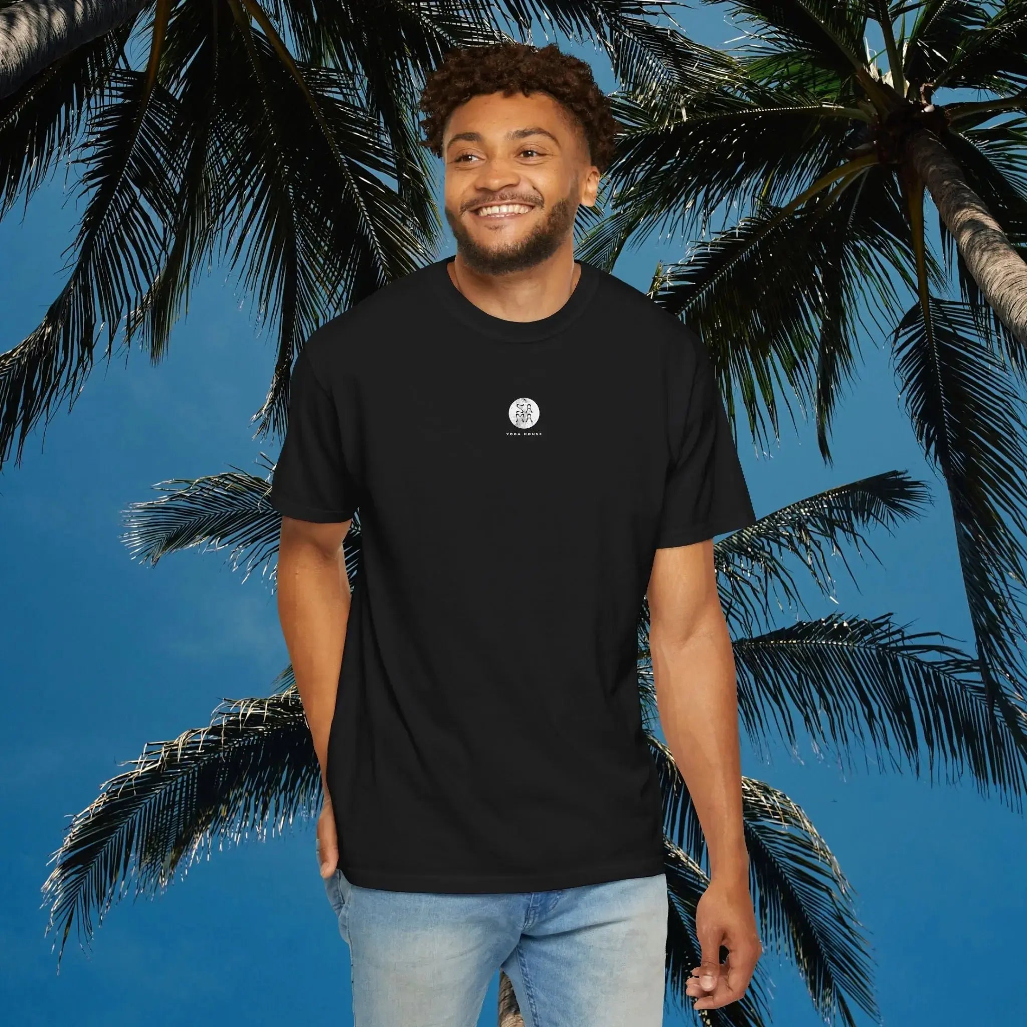Sama Yoga House - Connected Through Practice T shirt - Sama Yoga House