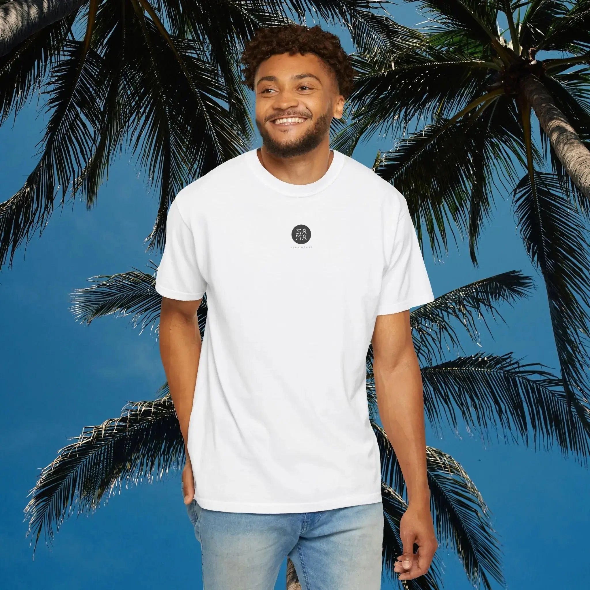 Sama Yoga House - Connected Through Practice T shirt - Sama Yoga House