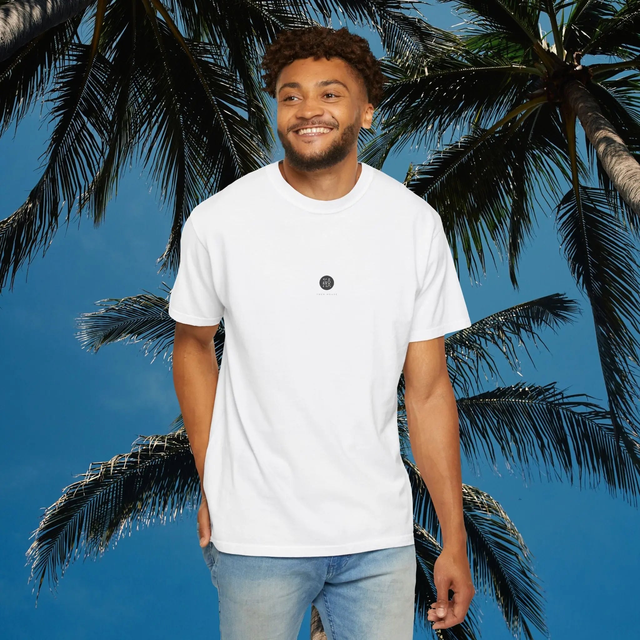 Sama Yoga House - Connected Through Practice T shirt - Sama Yoga House