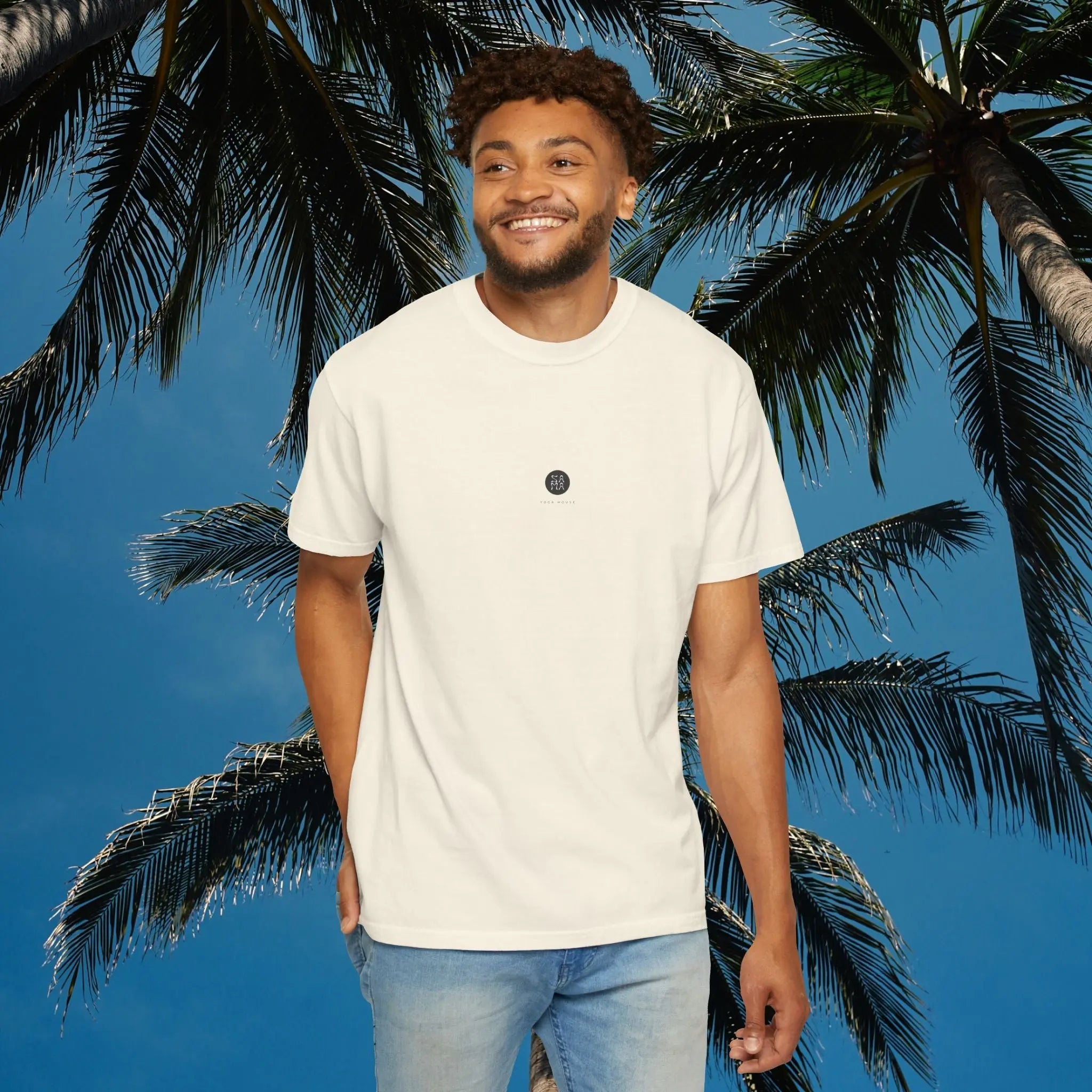 Sama Yoga House - Connected Through Practice T shirt - Sama Yoga House