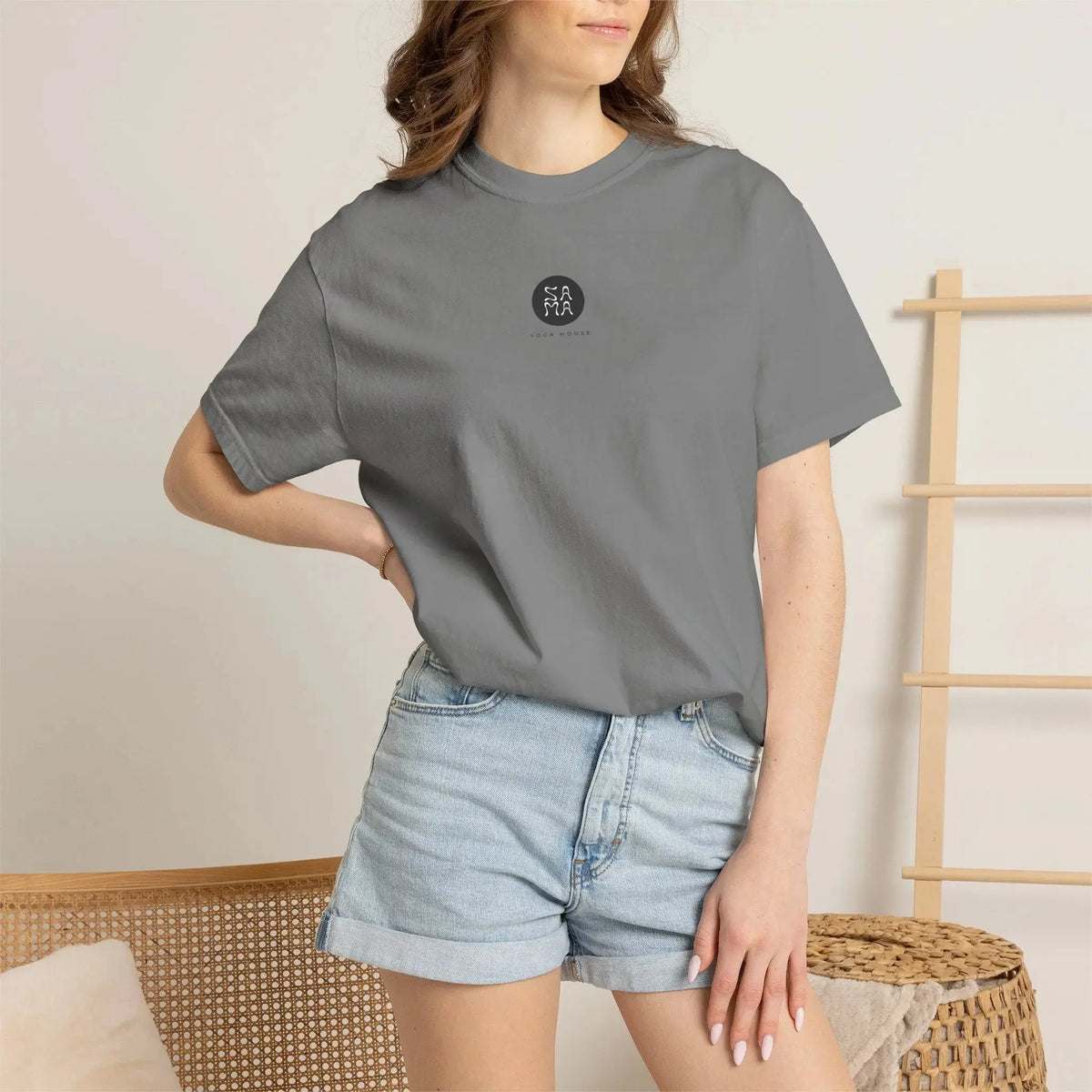 Sama Yoga House - Connected Through Practice T shirt - Sama Yoga House