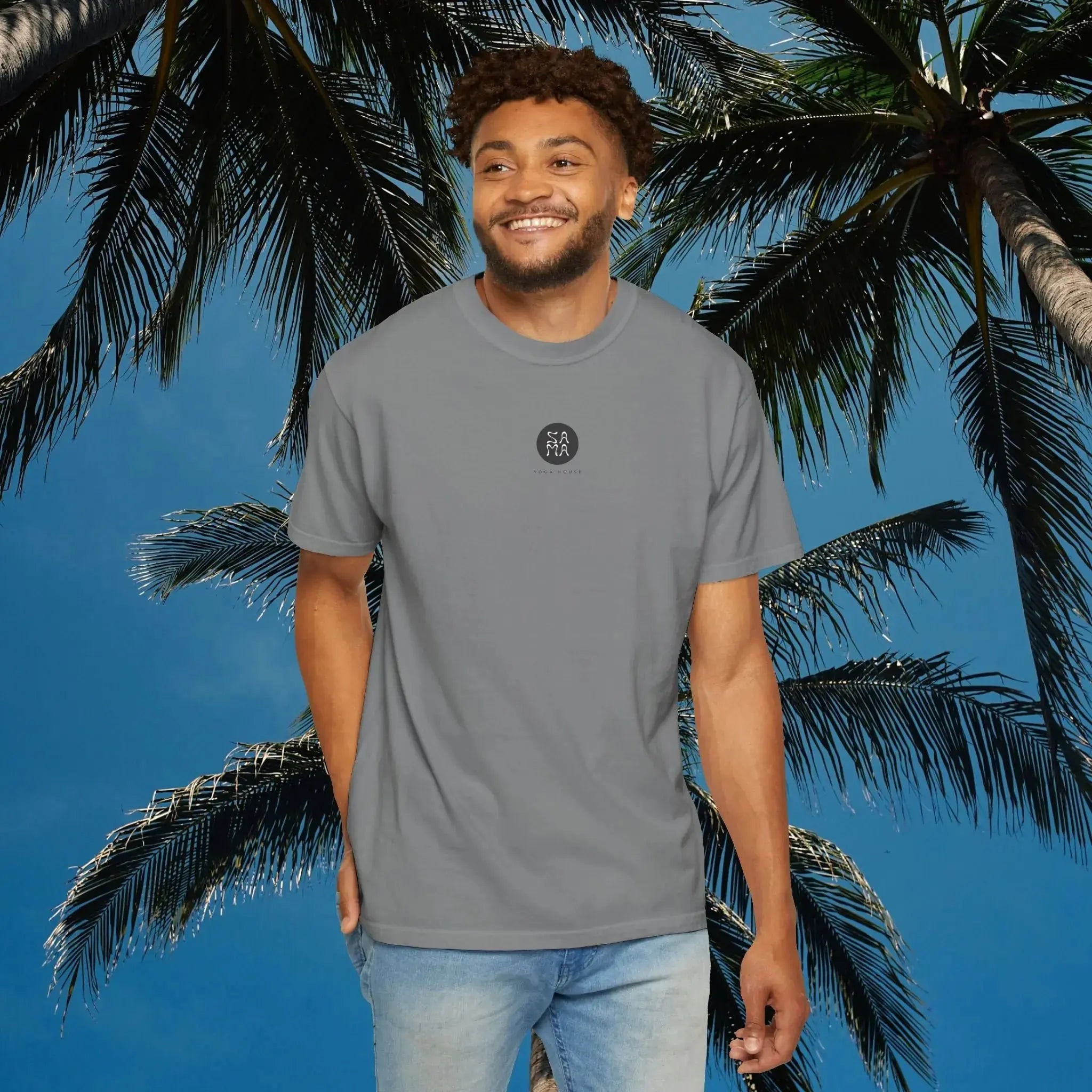 Sama Yoga House - Connected Through Practice T shirt - Sama Yoga House