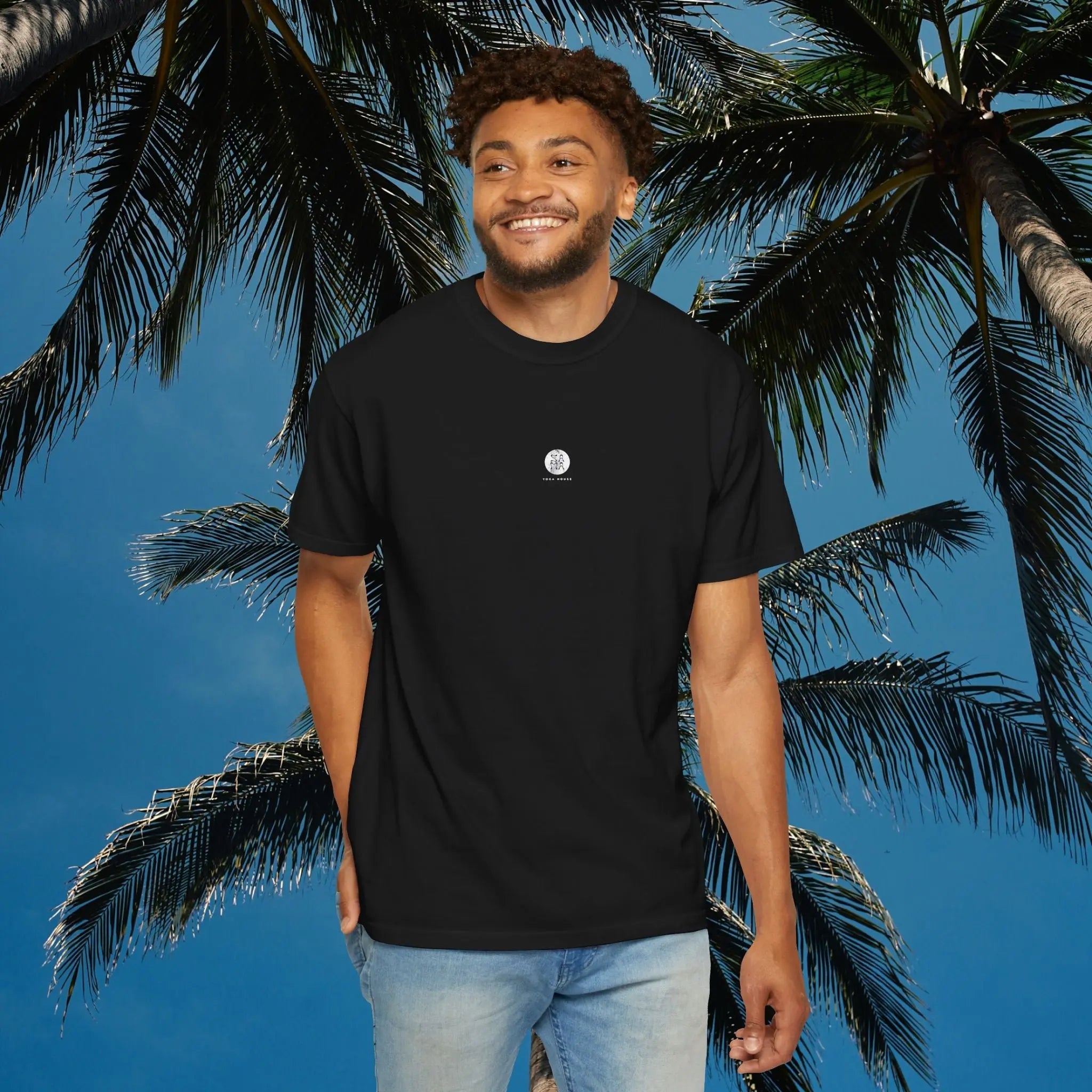 Sama Yoga House - Connected Through Practice T shirt - Sama Yoga House