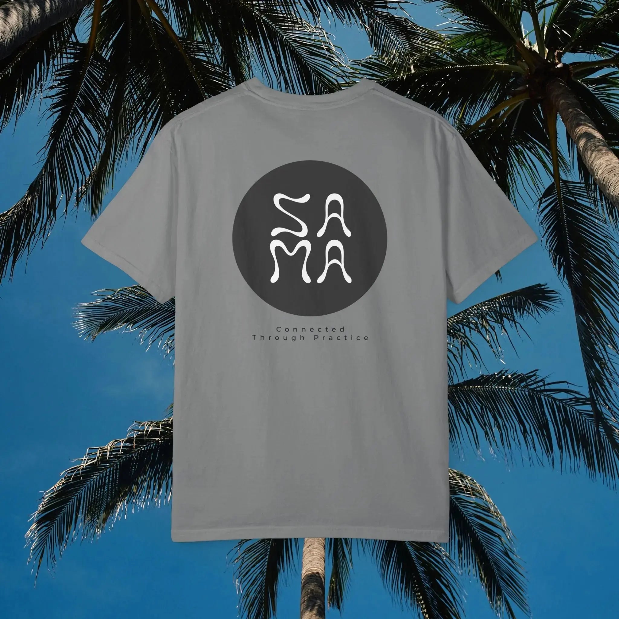 Sama Yoga House - Connected Through Practice T shirt - Sama Yoga House