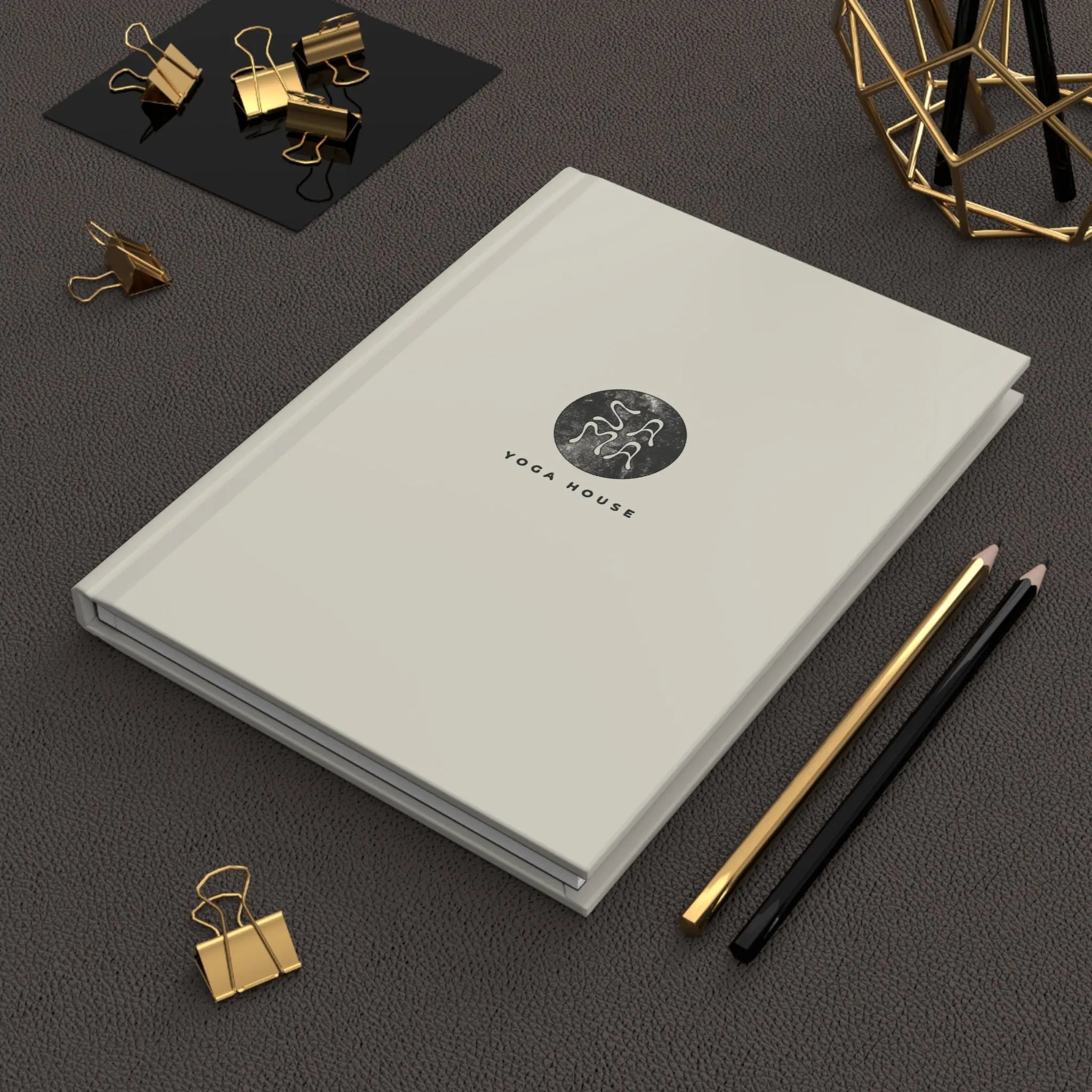 Sama Yoga House Hardcover Journal - Sama Yoga House